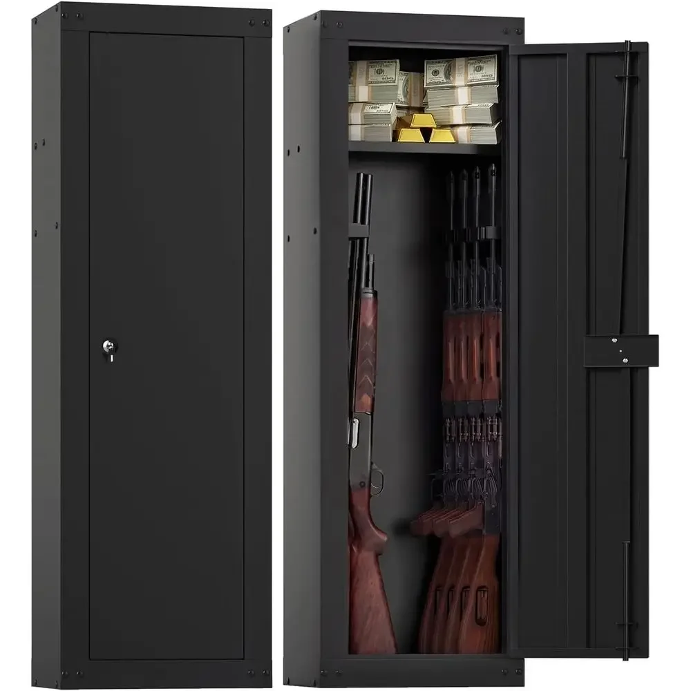 Cabinet Lock Key - Large Capacity Gun Cabinet with Storage