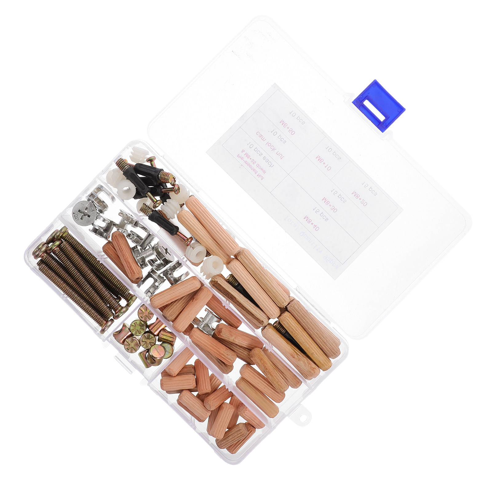 Furniture Hardware Barrel Nut - 95Pcs Bunk Bed Hardware Connector Set