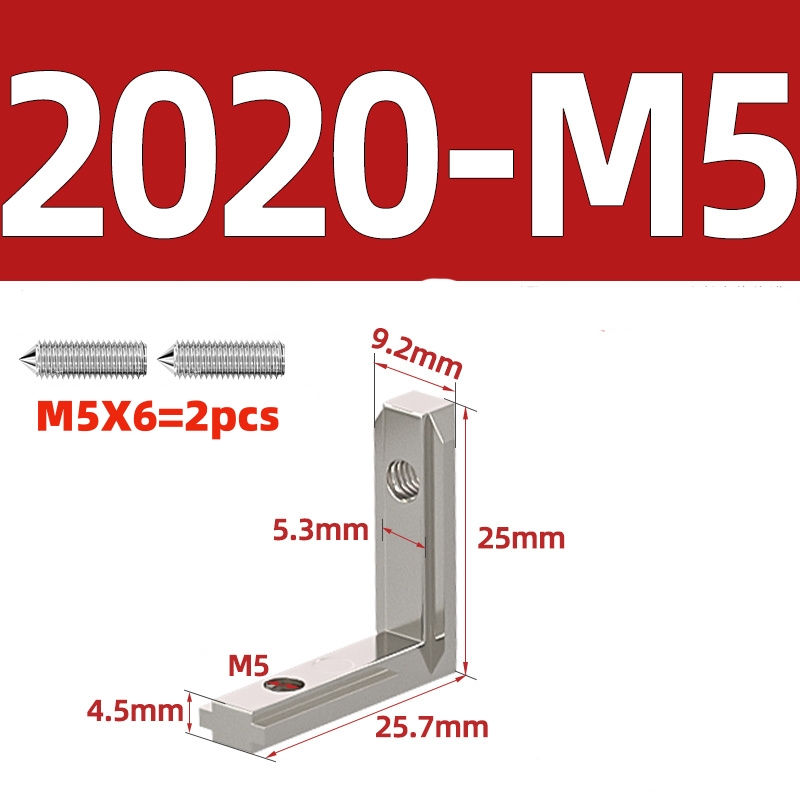 EU 2020 3030 4040 4545 T Slot  - Joint Connector Bracket recension och pris