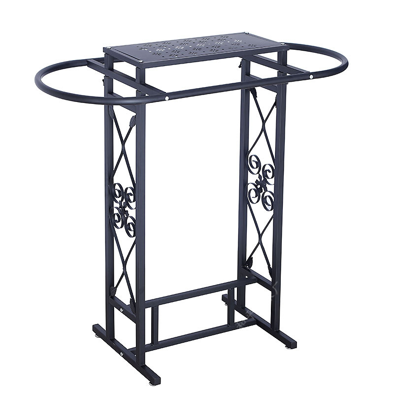 Iron Clothing Store Oval Shelf - Furniture Hardware Store recension och pris