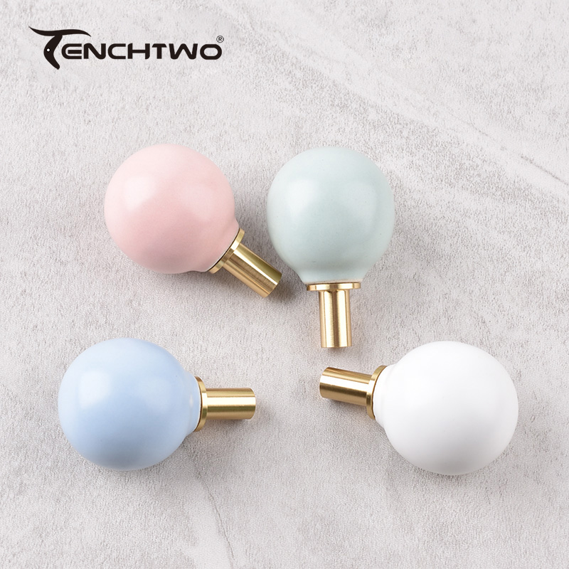 Round Ceramic Hook Clothes Han - Furniture Hardware Manufacturers recension och pris