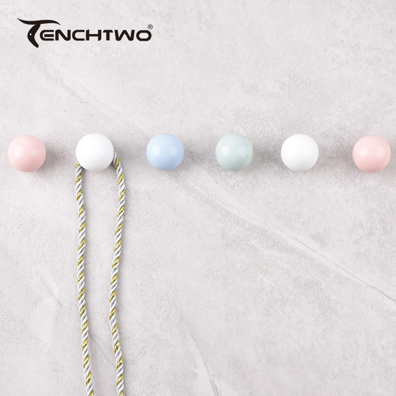 Round Ceramic Hook Clothes Han - Furniture Hardware Manufacturers recension och pris