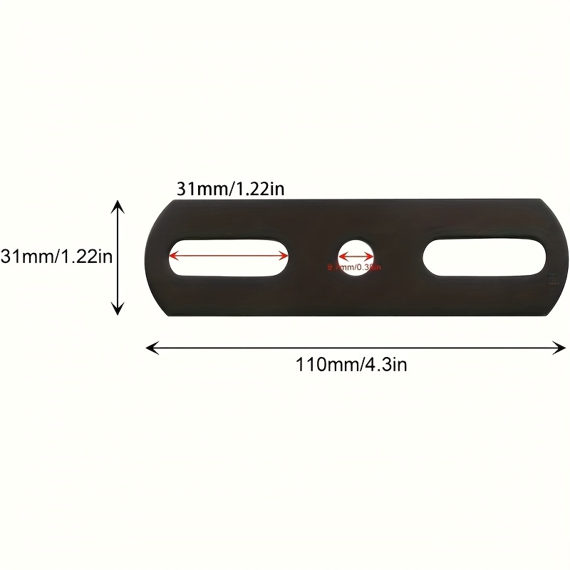 3pcs Flat Support Bracket Repa - Joint Connector Bracket recension och pris