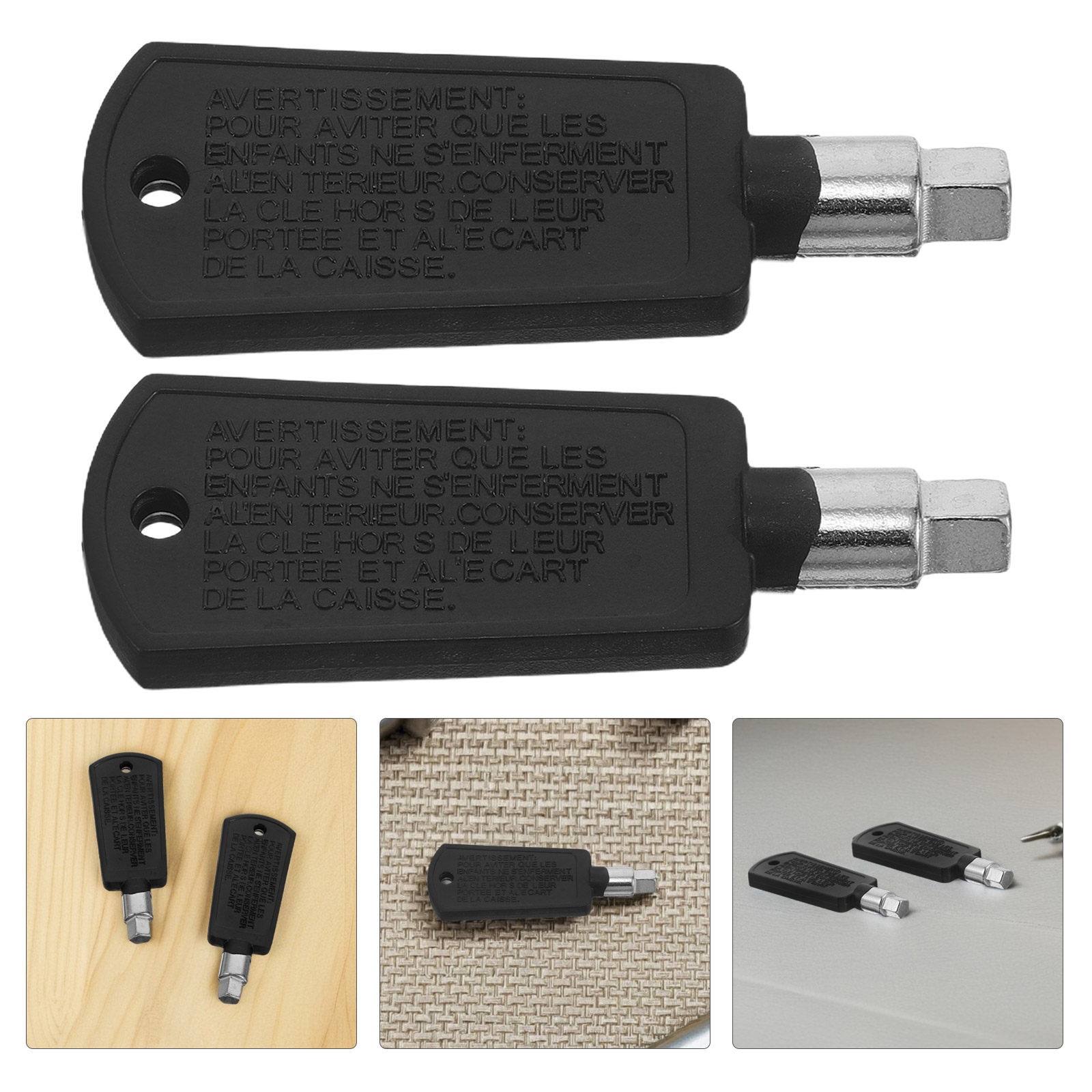 2 Pcs Freezer Door Lock Key Ve - Cabinet Lock Key recension och pris