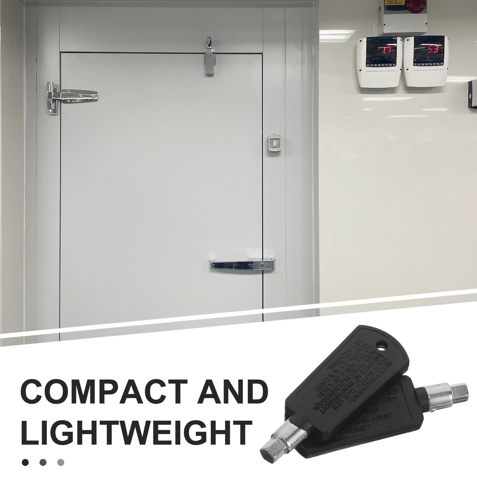 2 Pcs Freezer Door Lock Key Ve - Cabinet Lock Key recension och pris