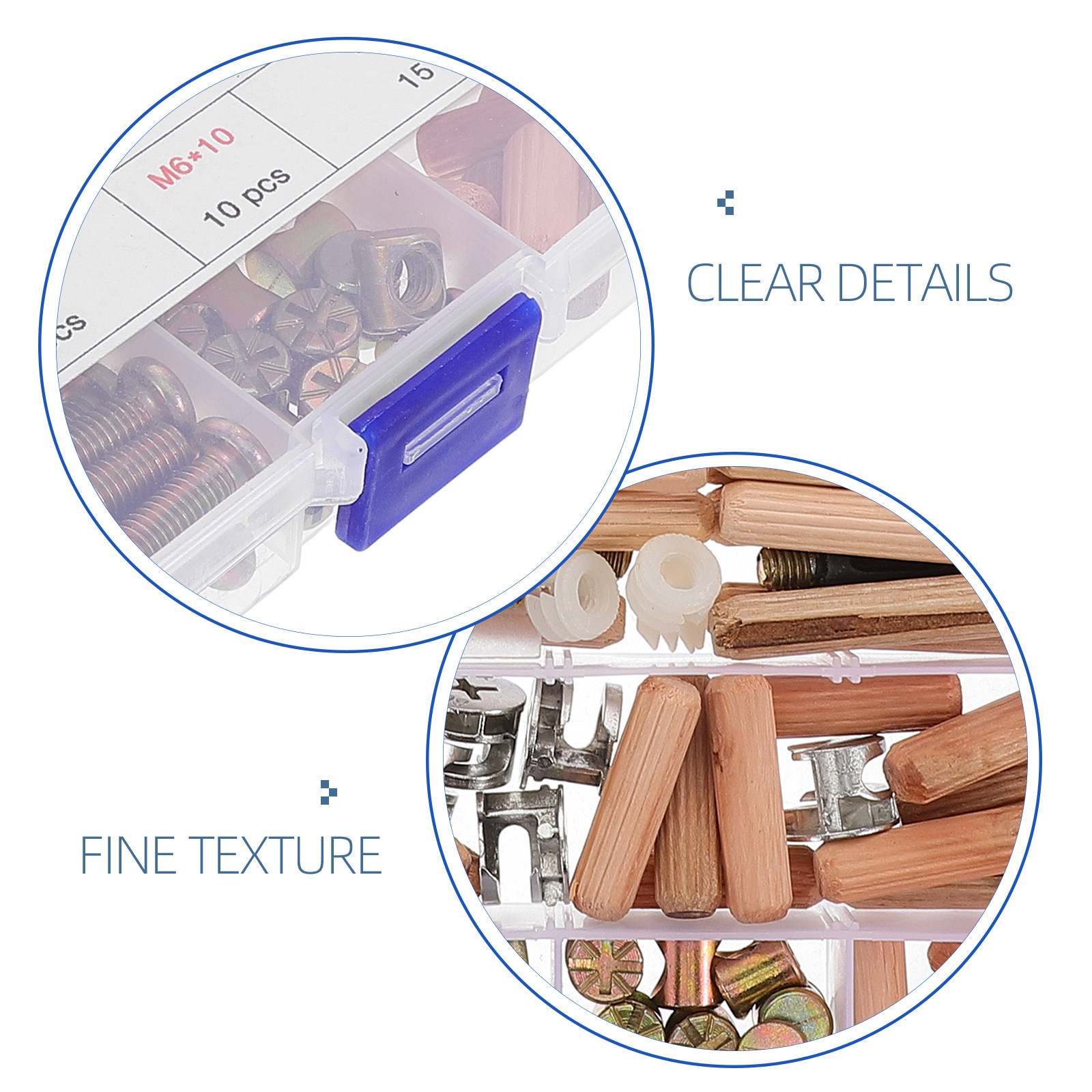 95Pcs Furniture Hardware Assor - Furniture Hardware Barrel Nut recension och pris