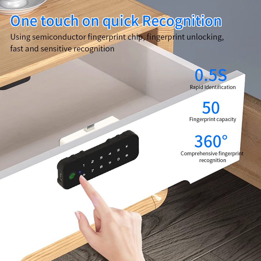 Tuya Bluetooth Smart Wood Cabi - Furniture And Hardware recension och pris