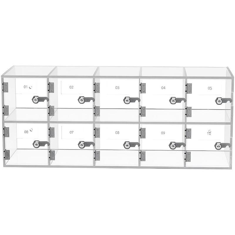 Cell Phone Storage Locker, 10  - Cabinet Lock Key recension och pris