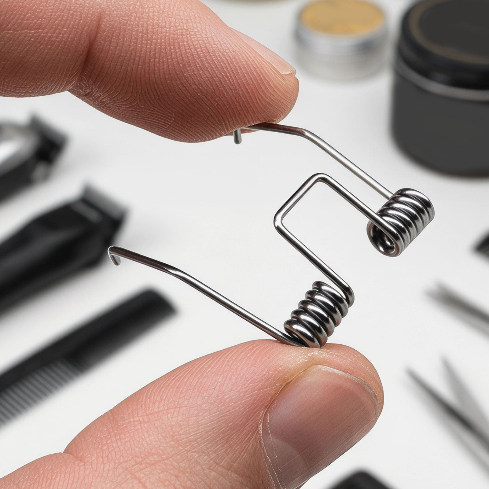 12Pcs Hair Clipper Spring Trim - Furniture Hardware Shop recension och pris