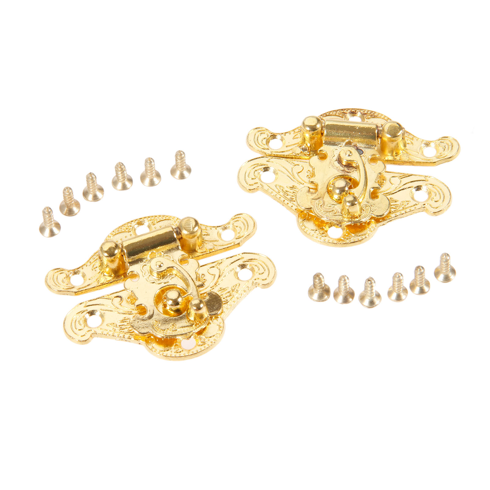 DRELD 2Pcs Antique Gold Box La - Furniture Hardware Manufacturers recension och pris