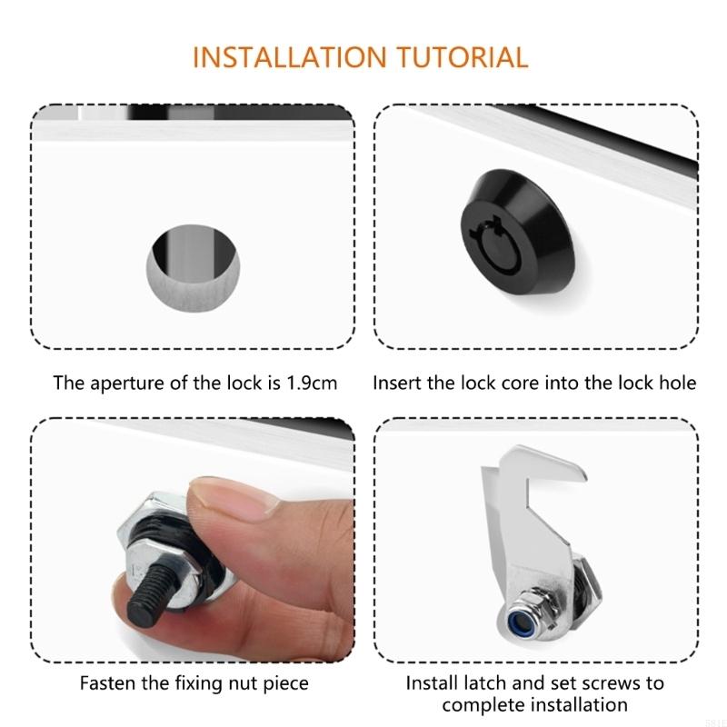 581E 2pcs Heavy Duty Tubulars  - Cabinet Lock Key recension och pris