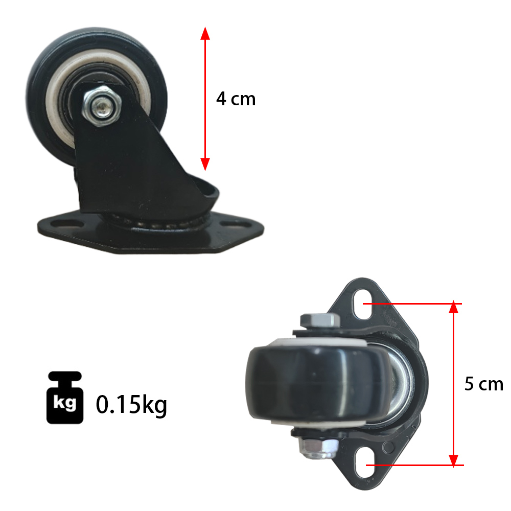 Cargo Trolley Wheel Hardware A - Furniture Hardware Shop recension och pris