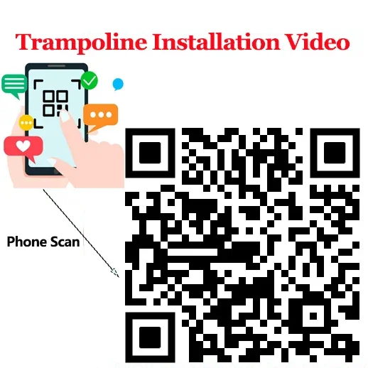 55Inch Trampoline Bed Set for1 - Furniture Leg Set recension och pris