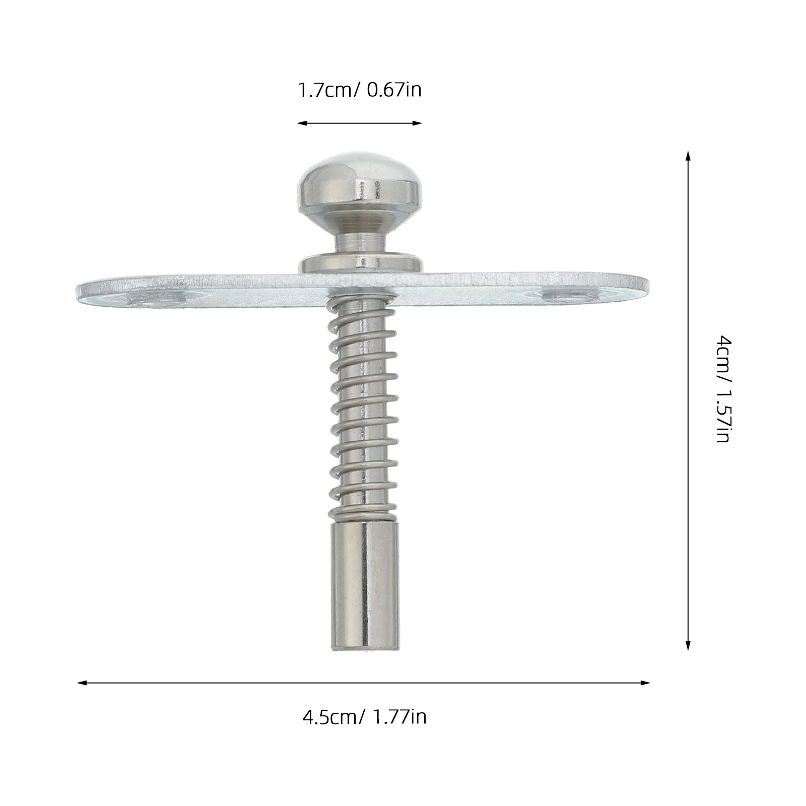 5Pcs Stainless Steel Crib Spri - Furniture And Hardware recension och pris