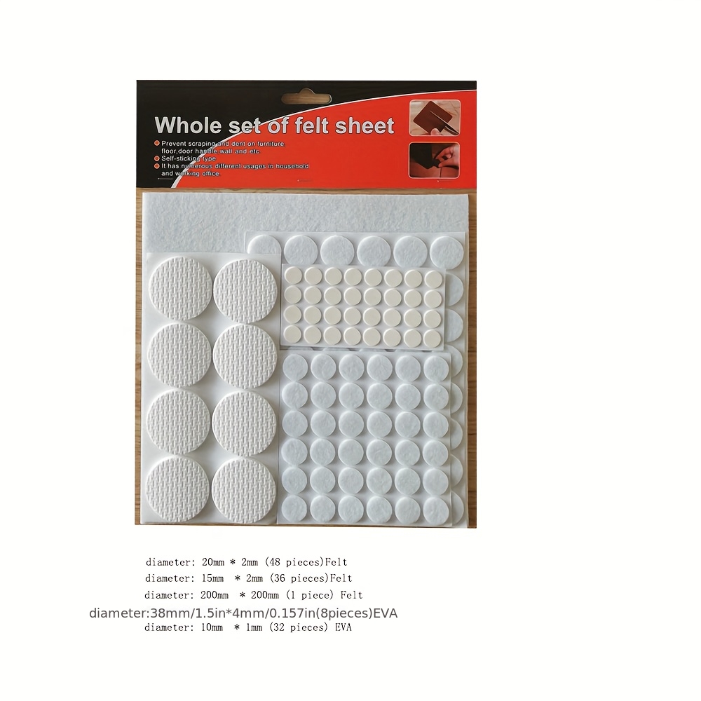 125pcs furniture felt pad set- - Furniture Leg Set recension och pris