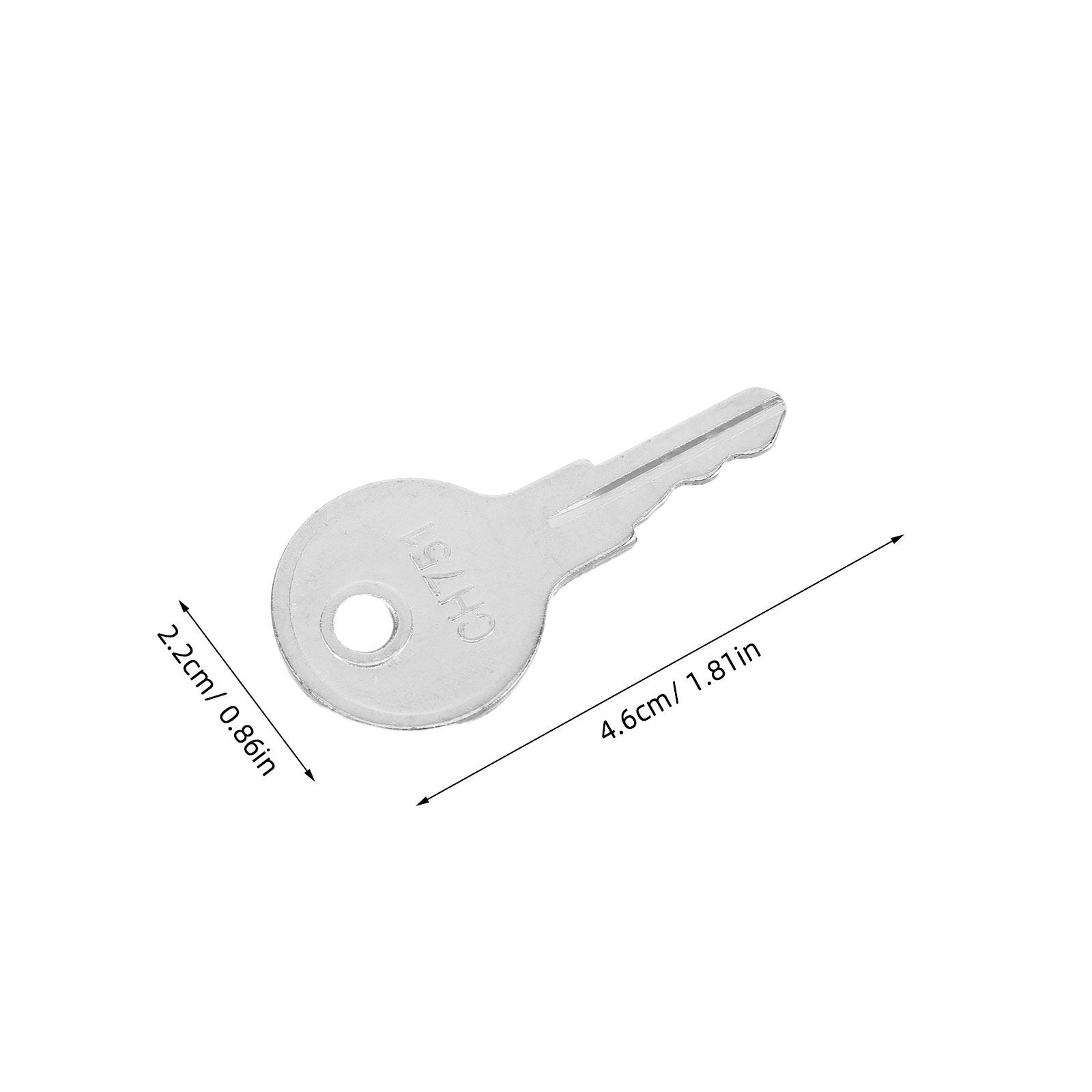 10Pcs Universal Rv Keys Heavy  - Cabinet Lock Key recension och pris