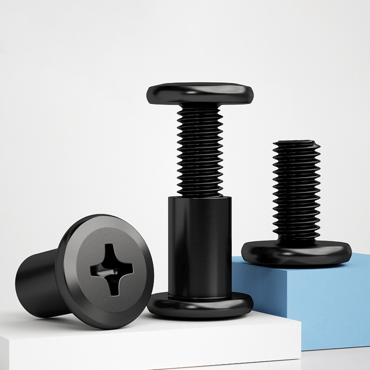 Yiqianyuan Black Carbon Steel  - Furniture Hardware Barrel Nut recension och pris
