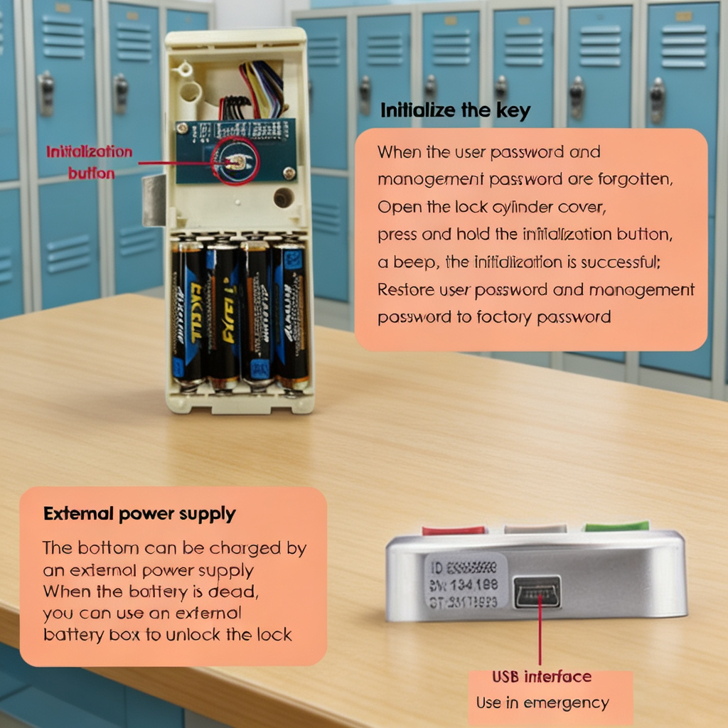 Smart Digital Password Drawer  - Cabinet Lock Key recension och pris