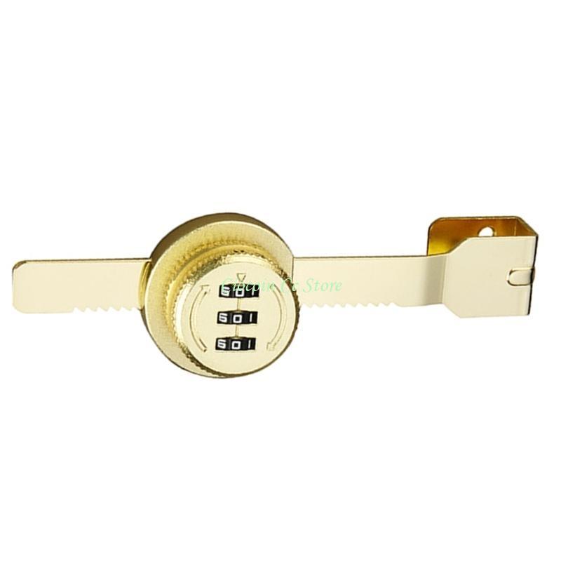 X90F Mechanical Password Lock  - Cabinet Lock Key recension och pris