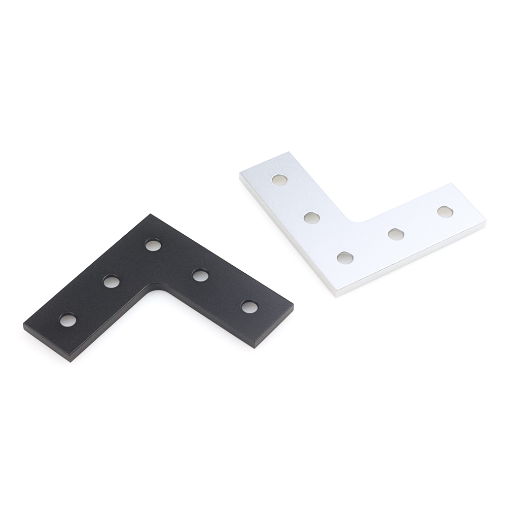2Pcs/lot L Type 5 Holes 90Degr - Joint Connector Bracket recension och pris
