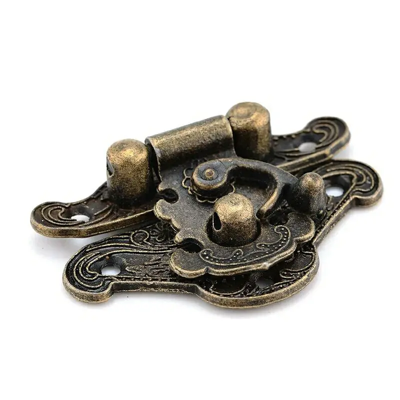 5-20pcs Vintage Metal Hasp Lat - Furniture Hardware Decorative recension och pris