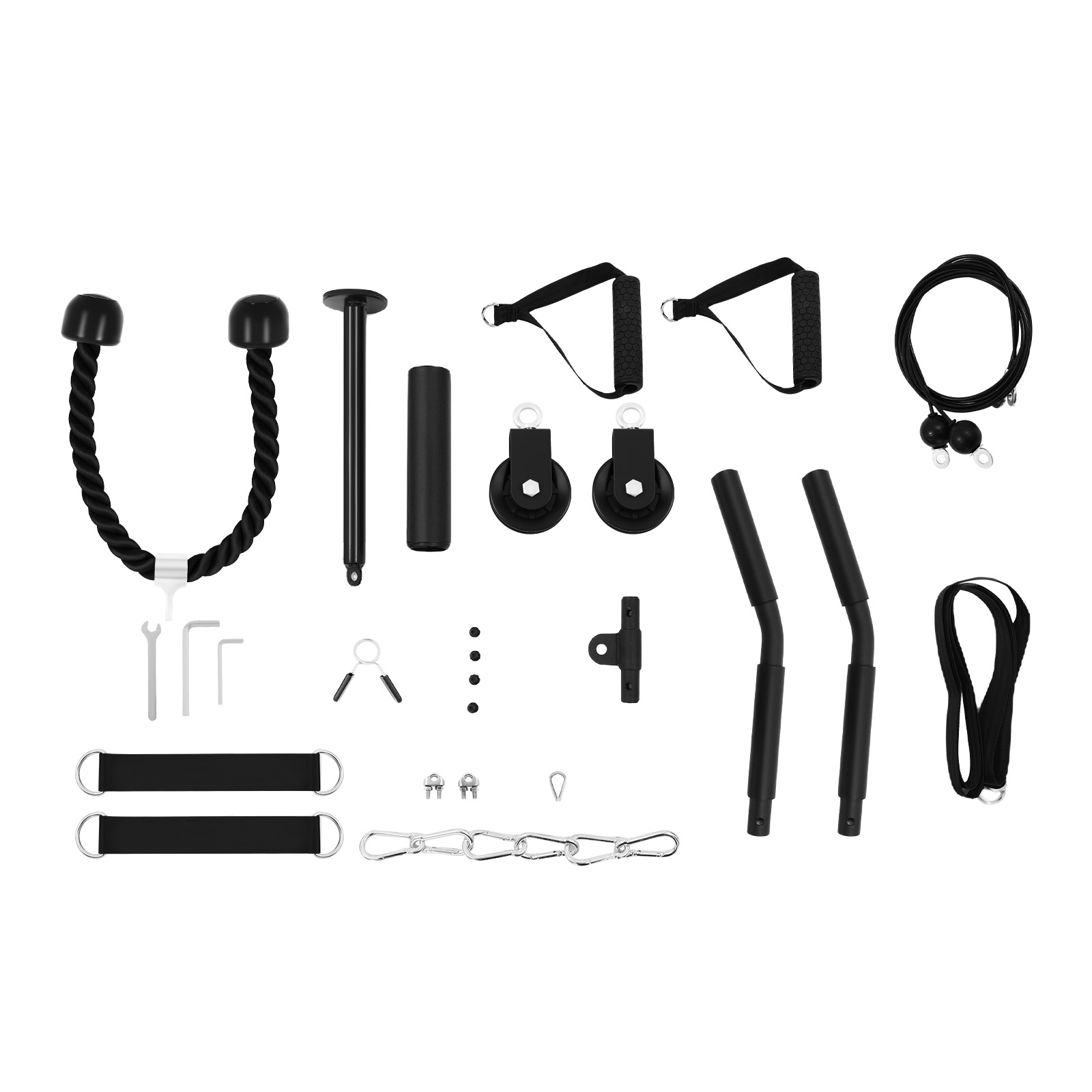120kg Cable Pull Fitness Syste - Furniture Leg Set recension och pris