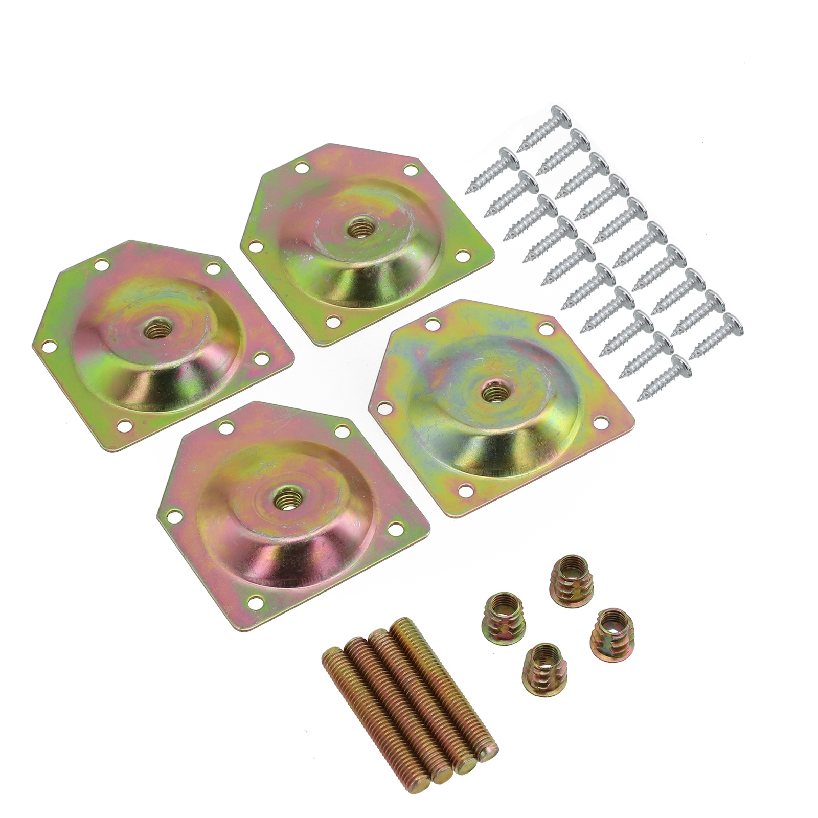 4pcs Angled Wood Legs Fixing P - Furniture Leg Set recension och pris