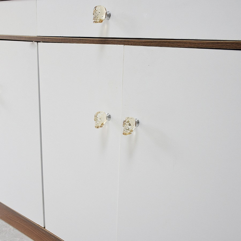 Skull Crystal Glass Knobs Cupb - Furniture Hardware Trends recension och pris