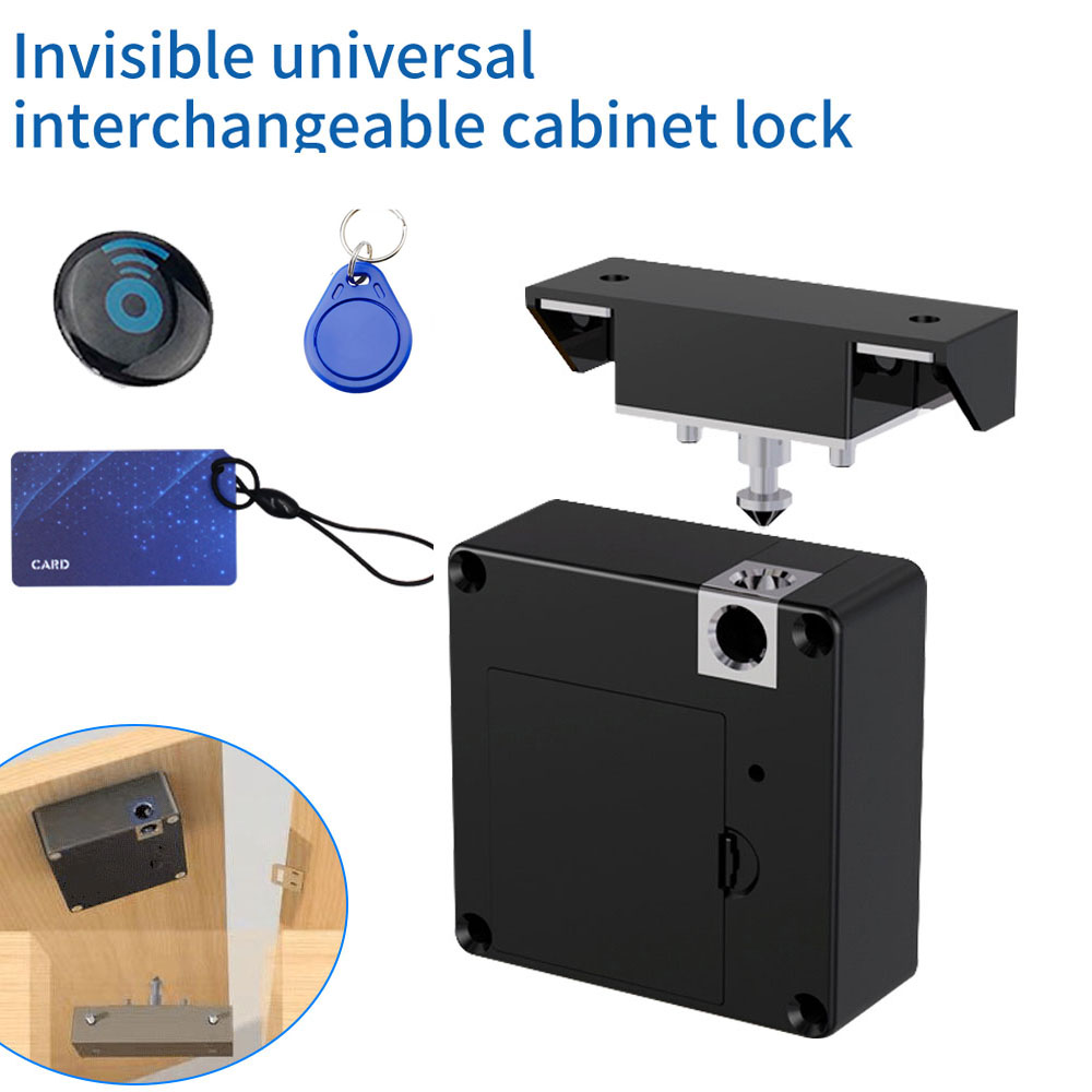 Smart Drawer Lock Invisible El - Cabinet Lock Key recension och pris