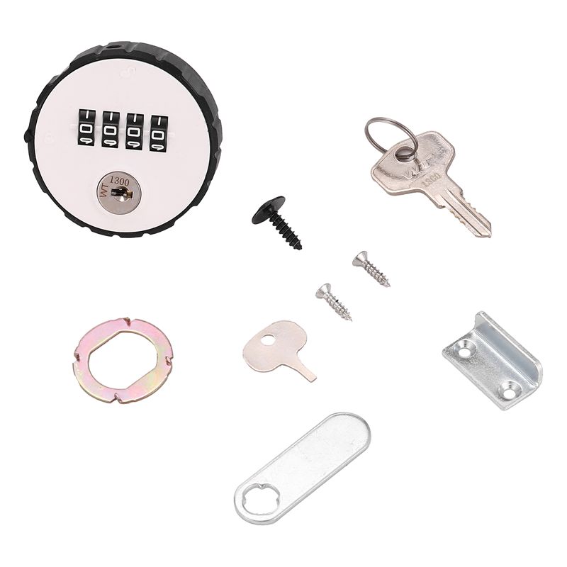 Combination Cabinet Cam Lock 4 - Cabinet Lock Key recension och pris