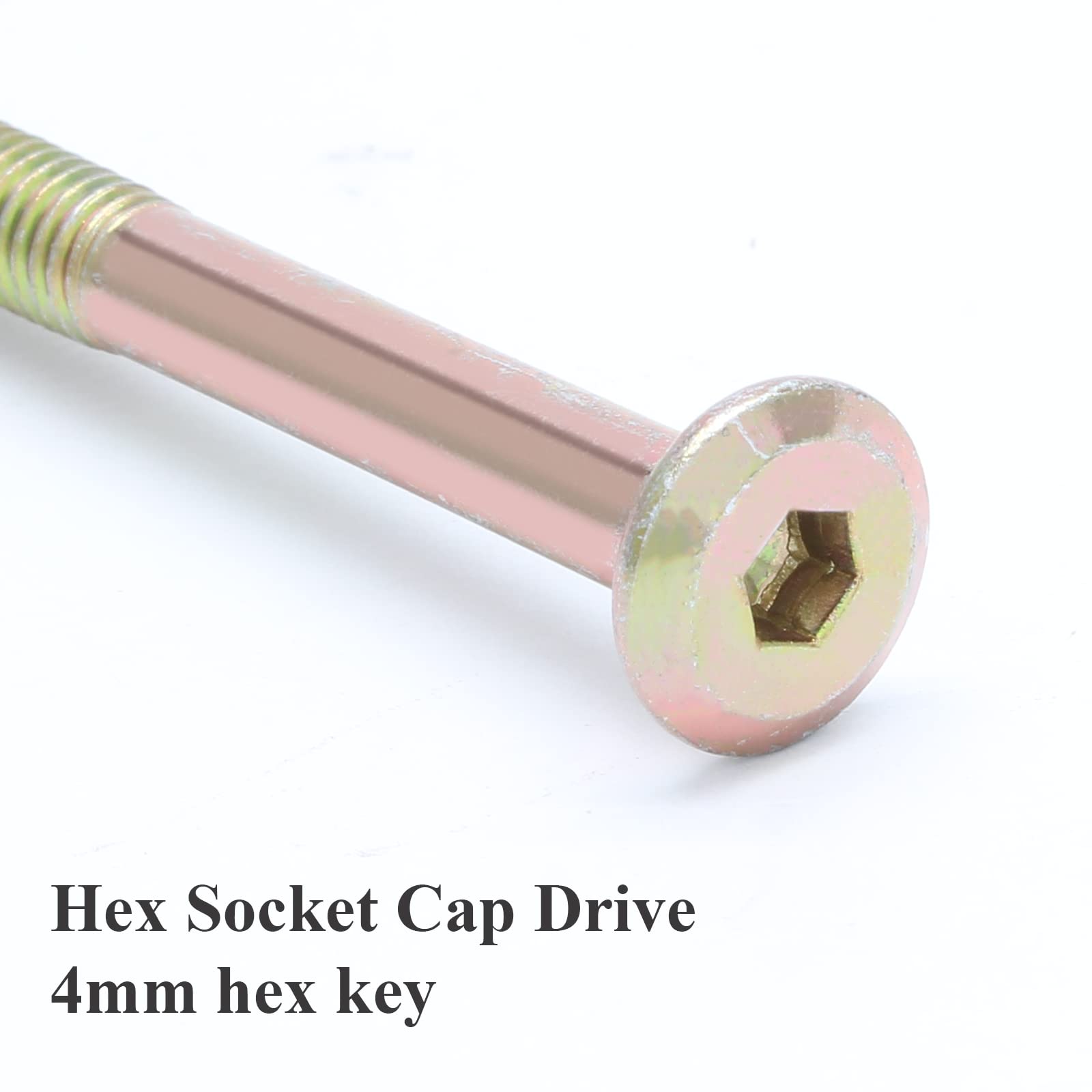 8 Sets M6 Furniture Crib Screw - Furniture Hardware Barrel Nut recension och pris