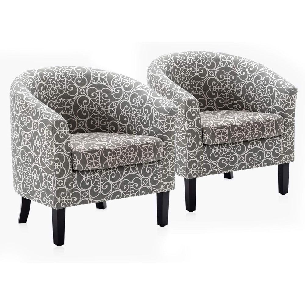 Accent Barrel Chair Set o 2, L - Furniture Leg Set recension och pris