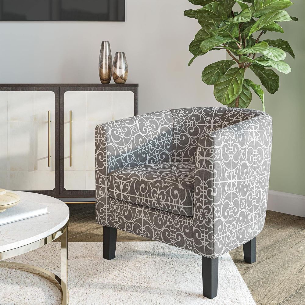 Accent Barrel Chair Set o 2, L - Furniture Leg Set recension och pris